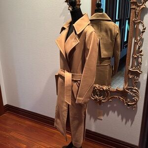 NWT (S) Rag & Bone Amber Trench Camel
